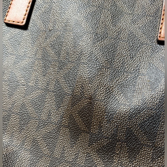 Michael Kors Hamilton Crossbody Tote Brown Purse Bag - Picture 10 of 16